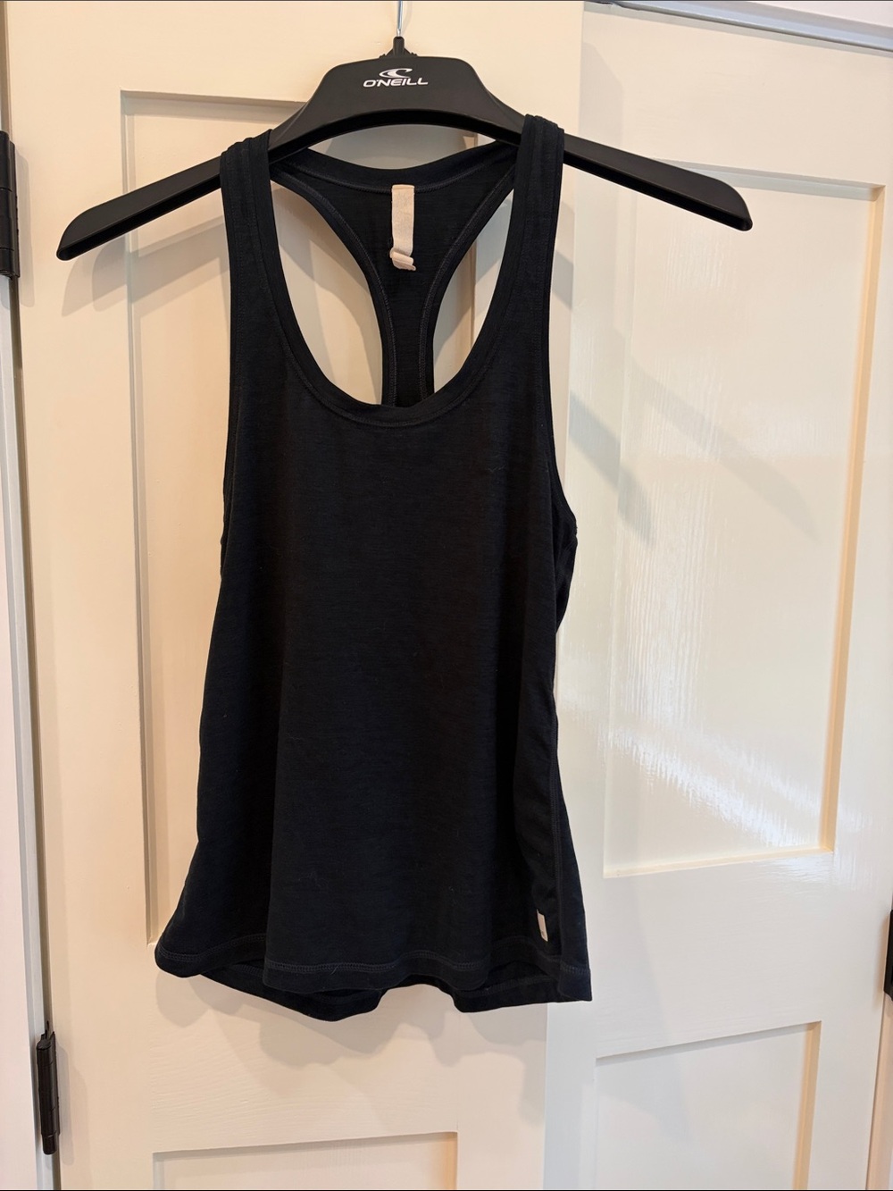 Vuori Black Racerback Tank Top